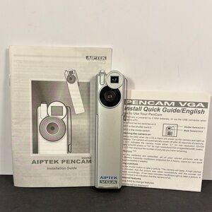 Vintage Aiptek PenCam VGA Digital Mini Camera with Manual